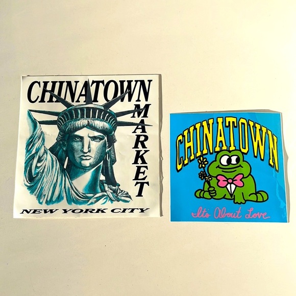 Chinatown Market Other - CHINATOWN MARKET set of 2 stickers